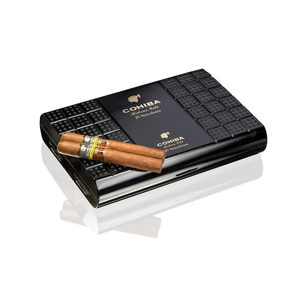 Dettaglio doppia anilla del sigaro Cohiba Novedosos Edizione Esclusiva La Casa del Habano
