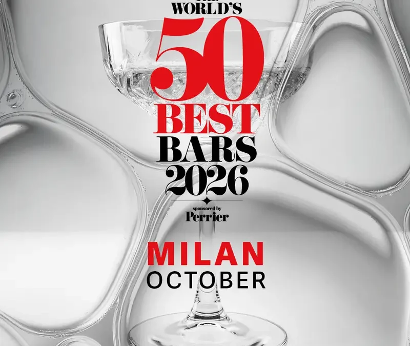 The World’s 50 Best Bars 2026 sceglie Milano: la capitale meneghina ospiterà l’élite mondiale della mixology