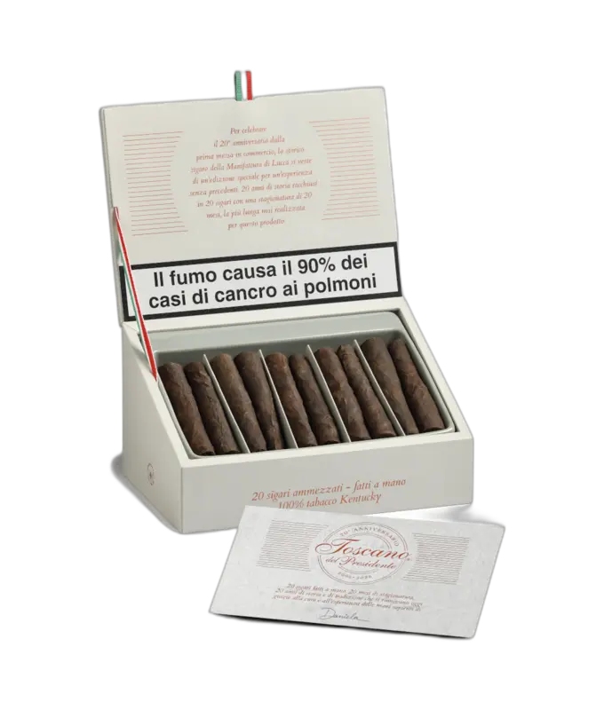 Toscano del Presidente edizione limitata ventennale 2006-2026.