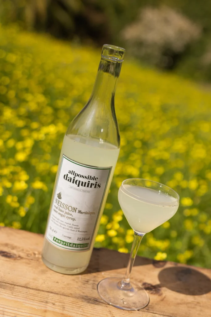 Bottiglia di Esprit Daiquiri Allpossibledaiquiris realizzata con Rhum Neisson L'Esprit Bio