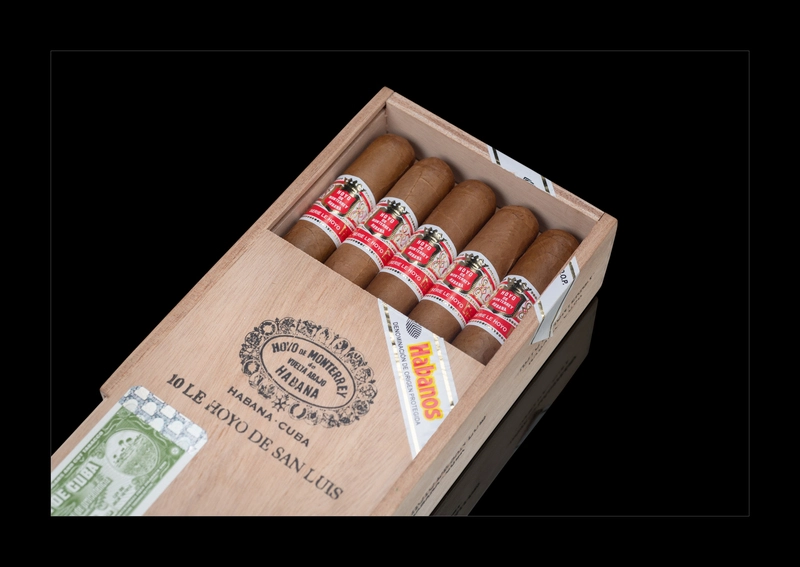 Scatola da 10 unità del nuovo sigaro Le Hoyo de San Luis di Hoyo de Monterrey.