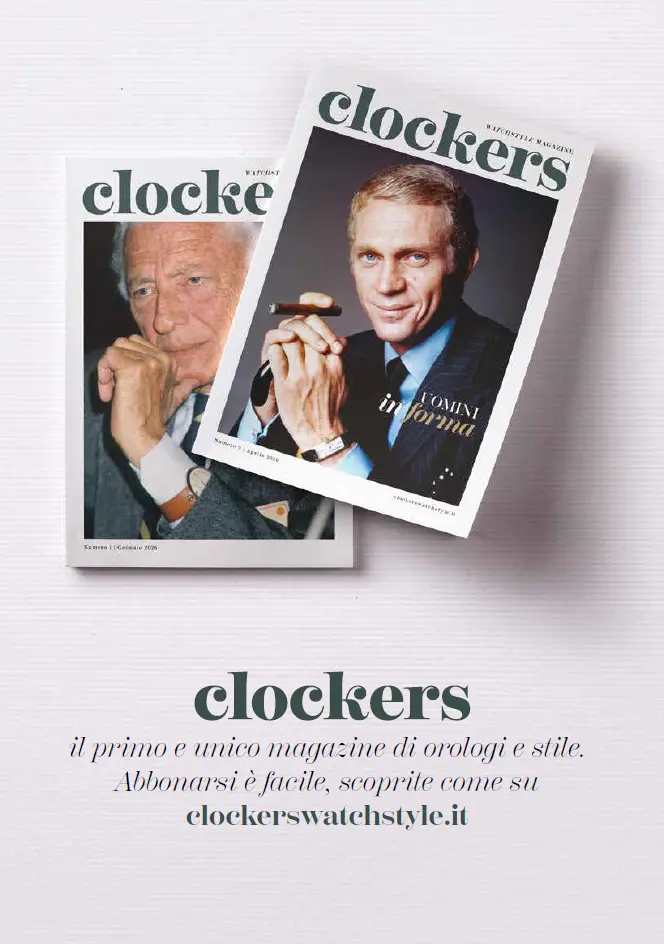 Edizioni cartacee di Clockers WatchStyle Magazine con Gianni Agnelli e Steve McQueen con sigaro in copertina