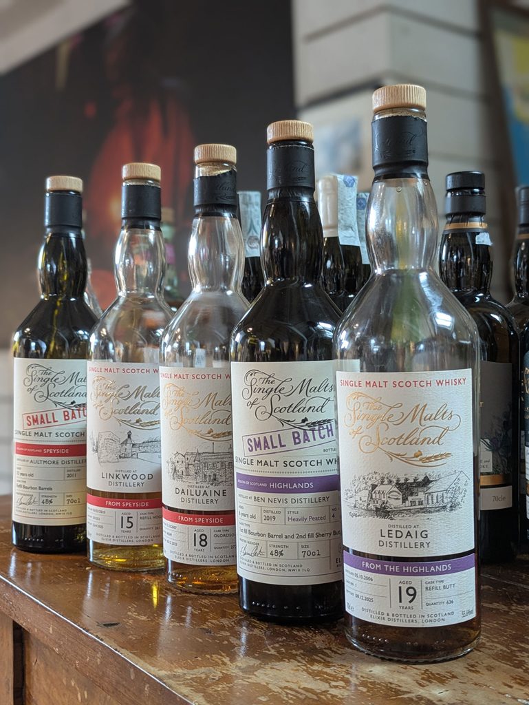 Whisky durante l'evento esclusivo di Velier con Sukhinder Singh